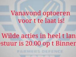 Dit plaatje is door FDF verspreid onder boeren.