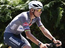 Mathieu van der Poel tijdens de zesde etappe van de Tour de France (foto: ANP).