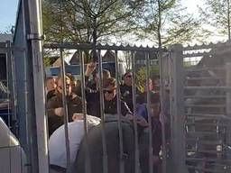 Het is niet voor het eerst dat fans van Kozakken Boys zich hebben misdragen (foto: RTV Utrecht).