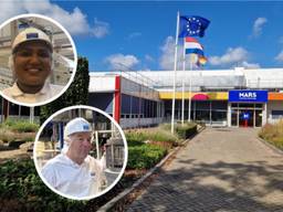 Aartie en Hans werken in de grootste chocoladerepenfabriek ter wereld (foto: Tom Berkers).
