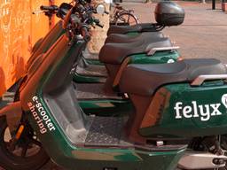 Deze groene deelscooters rijden in Eindhoven en Den Bosch rond.