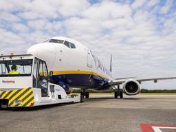 Skytanking verzorgt de grondafhandeling voor Ryanair op Eindhoven Airport (foto: Eindhoven Airport).