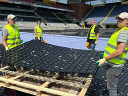 NAC-supporters helpen met aanleg voetbalveld, club bespaart 50.000 euro