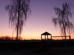 De zonsopkomst in het zuidoosten van Brabant (foto: Ben Saanen).