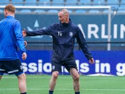 Pascal Maas op het trainingsveld van FC Eindhoven (Foto: OrangePictures)