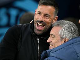 Ruud van Nistelrooij en Juanma Lillo (Foto: ANP)