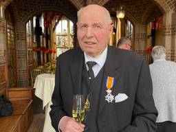 Cor van Wanrooij uit Vught, Ridder in de Orde van Oranje-Nassau (foto: Omroep Brabant).