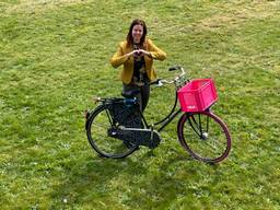 Mariska organiseert een fietsrave (foto: Mariska Corbeel).