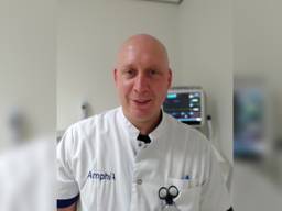 Arjan van den Broek, verpleegkundige spoedeisende hulp in het Amphia Ziekenhuis.