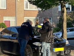 Er werd een BMW in beslag genomen (foto: de politie).
