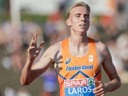 Niels Laros: de snelste op de 5 kilometer (foto: ANP).