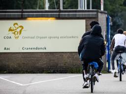 Het asielzoekerscentrum in Budel (foto: ANP).