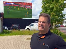 Oranjekoorts ook te merken bij verhuurders grote schermen: 'We zijn leeg'