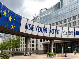 Het gebouw van het Europese parlement (foto: ANP)