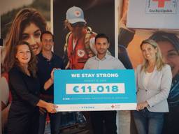 De actie We Stay Strong leverde veel geld op voor het Rode Kruis.