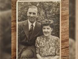 Emanuel 'Maan' Wijzenbeek en zijn vrouw, Maria Sanders (foto: familie-album).