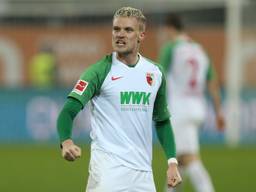 Philipp Max in actie voor FC Augsburg. (Foto: OrangePictures)