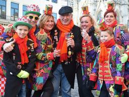 Ab met zijn familie in het Kielegat, een geliefde traditie (foto: familie Kettenis).