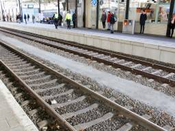 Het spoor van station Eindhoven (foto: Karin Kamp).