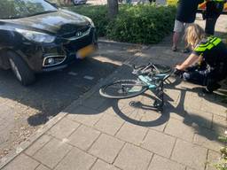 De aangereden fiets (foto: Harrie Grijseels/Persbureau Heitink).