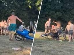 Ruzie op strandje loopt uit de hand