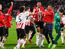 In oktober 2022 won PSV verrassend van Arsenal (foto: ANP).