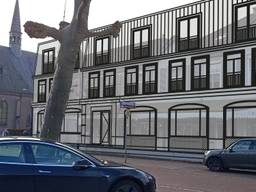 Het ontwerp voor het nieuwe hotel