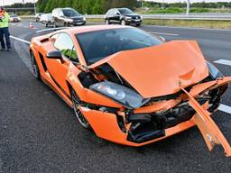 Lamborghini in puin