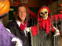 William wordt de Halloweenman genoemd (foto: Megan Hanegraaf).