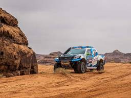 Ronald van Loon in de race. (Foto: RallyManiacs)