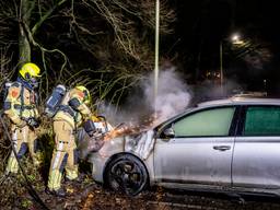 Autobrand in Tilburg (foto: Jack Brekelmans / SQ Vision). 