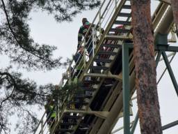 De Python wordt ontruimd (archieffoto: Ashley Oomen).