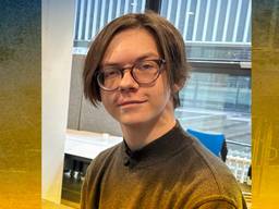 Bohdan Zavhorodnii (18), student klassieke zang aan de Fontys Hogeschool voor de Kunsten in Tilburg (foto: Tom van den Oetelaar).