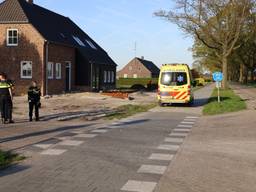 Wielrenner gewond na botsing (foto: SQ Vision).