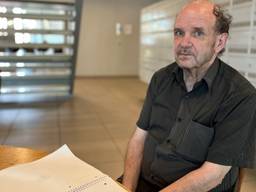 Gert Regterschot is vanaf nu dakloos (foto: Omroep Brabant).