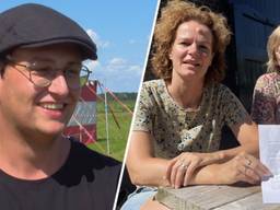Corné Korstanje van Gremio Unio (links) en Joyce en Margriet (rechts).