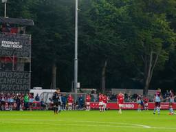 Jong PSV- Helmond Sport werd even stilgelegd (Foto: Orange Pictures)