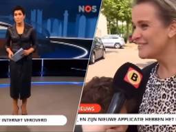 Beelden van de NOS en van Omroep Brabant worden misbruikt in de nepvideo