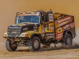 Anja van Loon deed vorig jaar in een truck mee aan de Dutch Dakar (foto: ANP/Gerard Laurenssen).