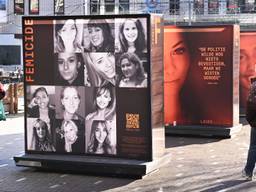 Een campagne tegen femicide (foto: ANP/Hollandse hoogte/Peter Hilz).