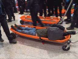 De klimaatactivisten die maart vorig jaar demonstreerden bij Eindhoven Airport, worden niet vervolgd.