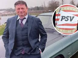 Gerard Donker was een trouwe fan van PSV (foto: familie Gerard).