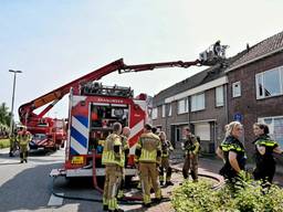 Zolder uitgebrand in Tilburg