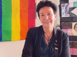 Anne Marie is voorzitter van het COC Tilburg-Breda (foto: Ista van Galen).