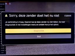 Door een storing bij Ziggo maken gebruikers zich zorgen of ze de Formule 1 kunnen zien (foto:ANP)