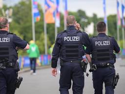 Duitse agenten aan het werk tijdens het EK in de zomer van 2024 (foto: ANP).