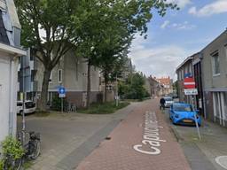 De vrouw werd belaagd in de Capucijnenstraat in Tilburg (foto: Google Maps).