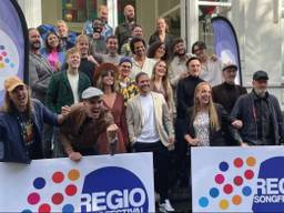 De deelnemers van het Regio Songfestival 2024 (foto: Omroep West)