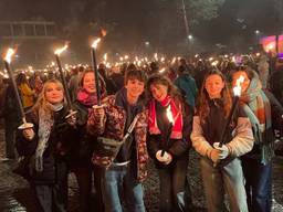 De vredesmars in Tilburg (foto: Eva de Schipper).