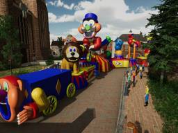 Deze prachtige wagen kun je maken in het spel (beeld: Jeffrey van der Wal).